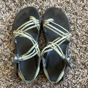 Chaco Women's ZX3 - green, turquoise, and blue
